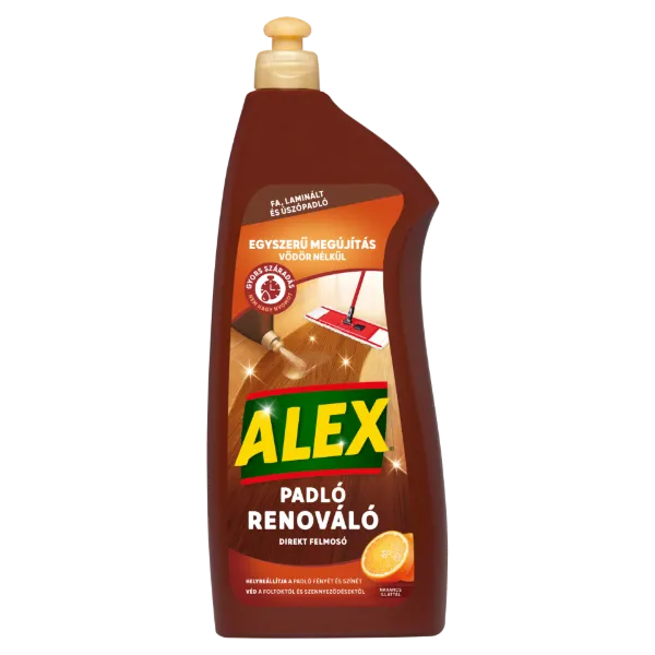 Alex padló renováló direkt felmosó narancs illattal 900 ml termékhez kapcsolódó kép