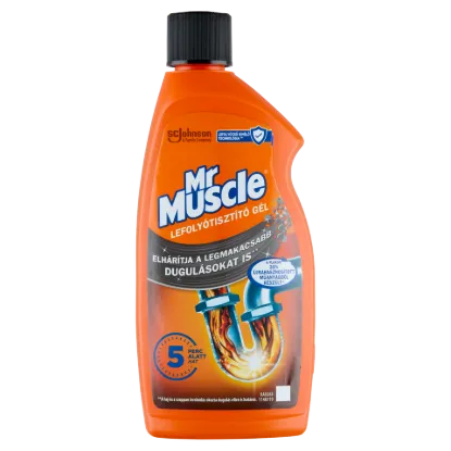Mr Muscle lefolyótisztító gél 500 ml termékhez kapcsolódó kép