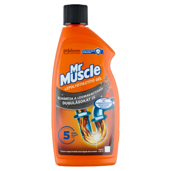 Mr Muscle lefolyótisztító gél 500 ml termékhez kapcsolódó kép
