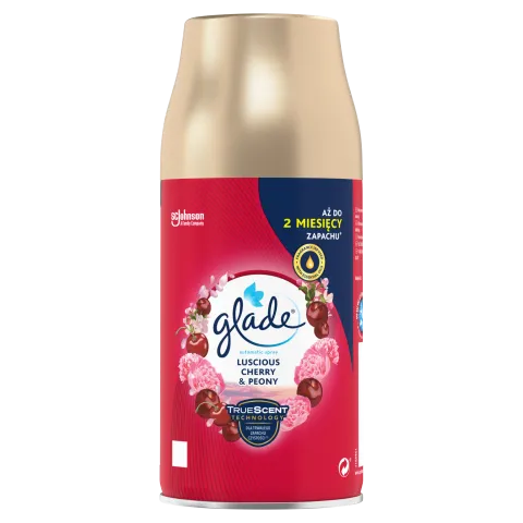 Glade Luscious Cherry & Peony automata légfrissítő utántöltő 269 ml termékhez kapcsolódó kép