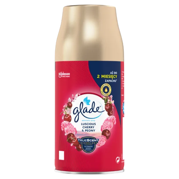 Glade Luscious Cherry & Peony automata légfrissítő utántöltő 269 ml termékhez kapcsolódó kép
