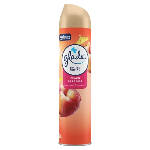 Glade Peach Paradise légfrissítő aeroszol 300 ml termékhez kapcsolódó kép