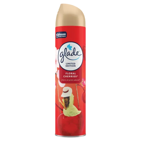 Glade Floral Cherries légfrissítő aeroszol 300 ml termékhez kapcsolódó kép