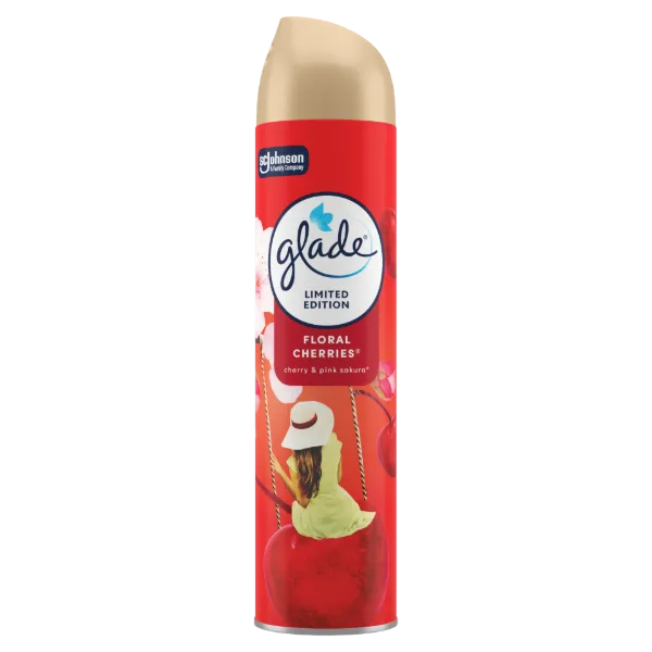 Glade Floral Cherries légfrissítő aeroszol 300 ml termékhez kapcsolódó kép