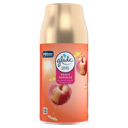 Glade Peach Paradise automata légfrissítő utántöltő 269 ml termékhez kapcsolódó kép