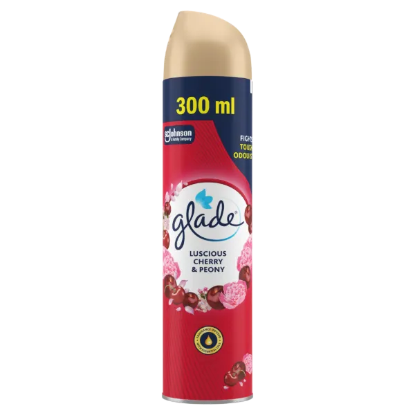 Glade Luscious Cherry & Peony légfrissítő aeroszol 300 ml termékhez kapcsolódó kép