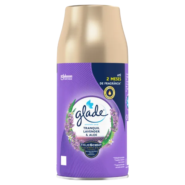 Glade Tranquil Lavender & Aloe automata légfrissítő utántöltő 269 ml termékhez kapcsolódó kép