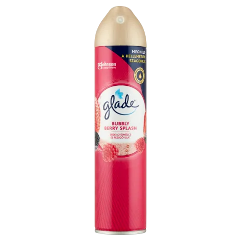 Glade Bubbly Berry Splash légfrissítő aeroszol 300 ml termékhez kapcsolódó kép