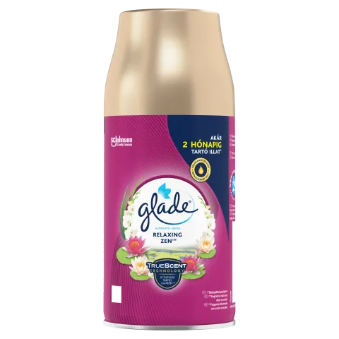 Glade Relaxing Zen automata légfrissítő utántöltő 269 ml termékhez kapcsolódó kép