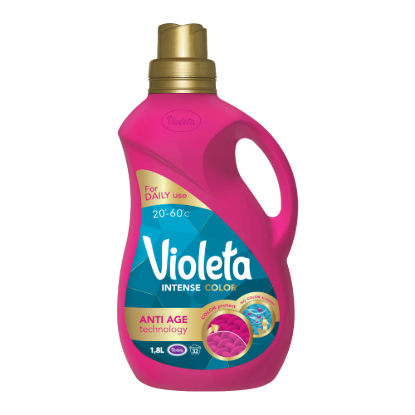 Violeta mosógél 32 mosás 1800ml Intens color színes ruhákhoz termékhez kapcsolódó kép