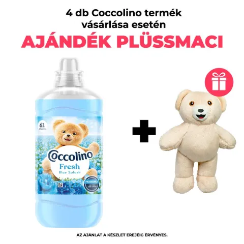 Coccolino Fresh Blue Splash öblítőkoncentrátum 61 mosás 1403 ml termékhez kapcsolódó kép
