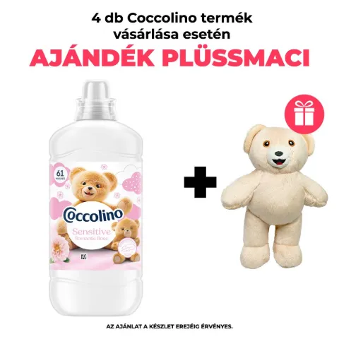 Coccolino Sensitive Romantic Rose öblítőkoncentrátum 61 mosás 1403 ml termékhez kapcsolódó kép