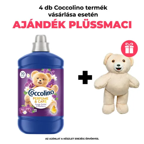 Coccolino Perfume & Care Purple Orchid & Blueberry öblítőkoncentrátum 70 mosás 1610 ml termékhez kapcsolódó kép