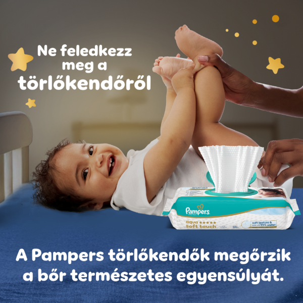 Pampers Night Bugyipelenka, Méret: 4, 25 db Pelenka, 9kg-15kg termékhez kapcsolódó kép