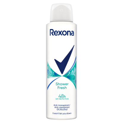 Rexona Shower Fresh izzadásgátló 150 ml termékhez kapcsolódó kép