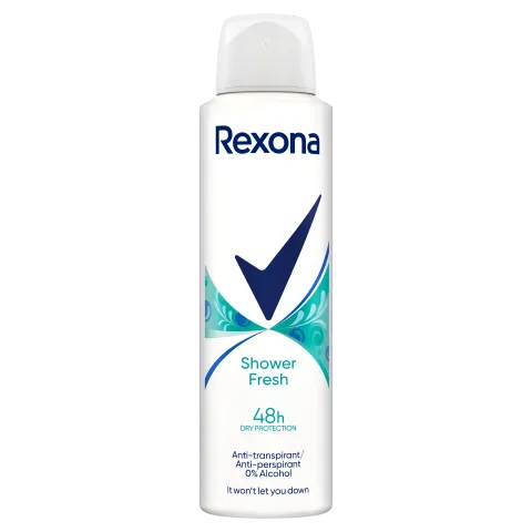Rexona Shower Fresh izzadásgátló 150 ml termékhez kapcsolódó kép