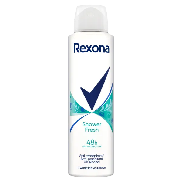 Rexona Shower Fresh izzadásgátló 150 ml termékhez kapcsolódó kép