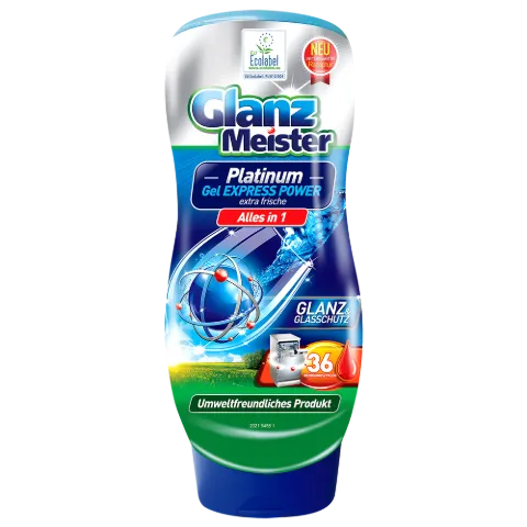 Glanz Meister Platinum gél mosogatógéphez 720ml ECO Label termékhez kapcsolódó kép