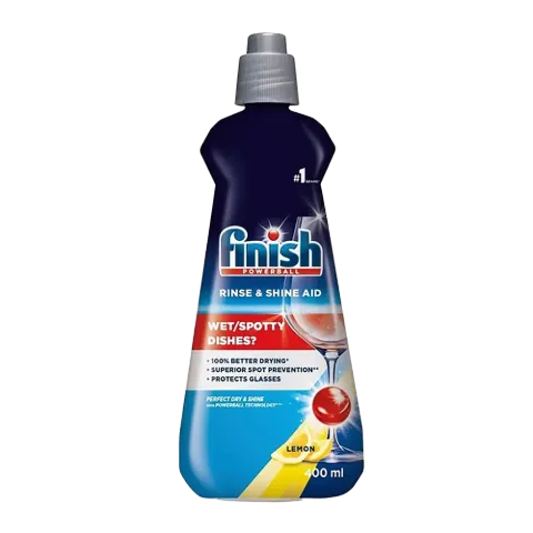 Finish Shine & Protect Rinse Aid öblítőszer gépi mosogatáshoz 400ml Citrom illat termékhez kapcsolódó kép