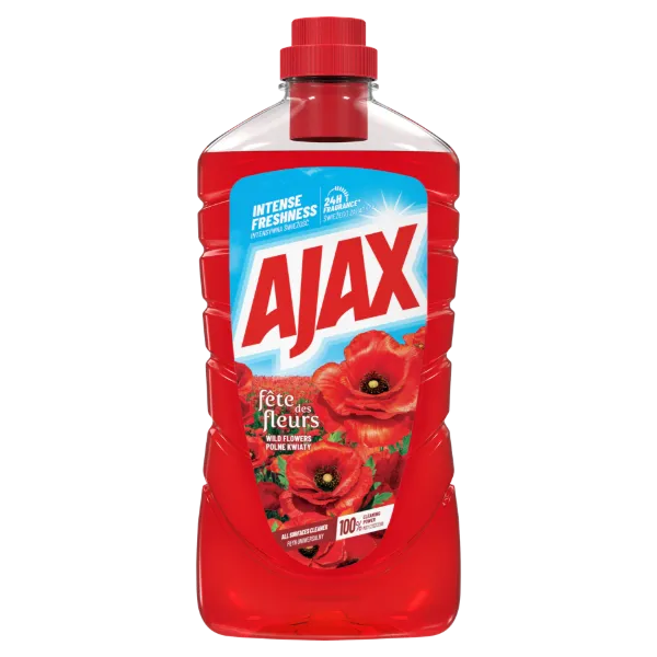 Ajax Flower Fiesta Pipacs Piros általános tisztítószer 1000 ml termékhez kapcsolódó kép