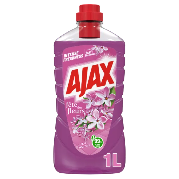 Ajax Flower Fiesta Orgona virág Lila általános tisztítószer 1000 ml termékhez kapcsolódó kép
