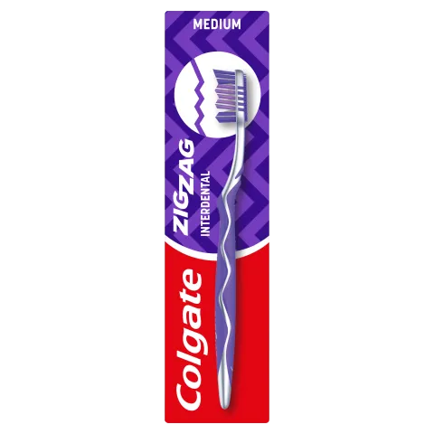 Colgate ZigZag közepes sörtéjű fogkefe 1 db termékhez kapcsolódó kép