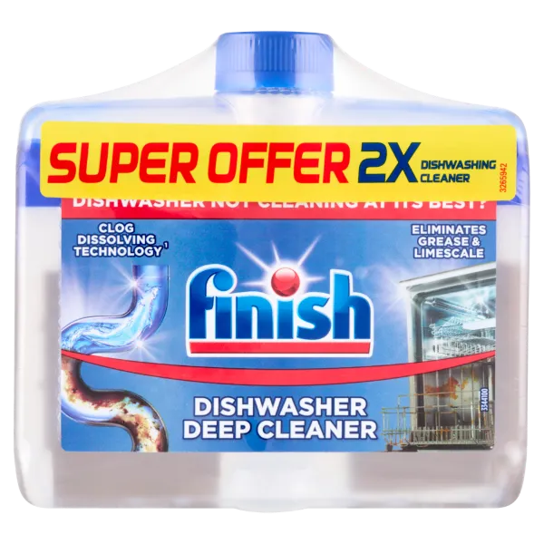 Finish mosogatógép tisztító 250 ml termékhez kapcsolódó kép
