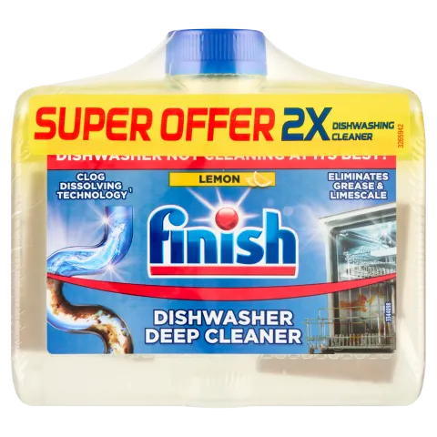 Finish mosogatógép tisztító citrom illattal 250 ml termékhez kapcsolódó kép