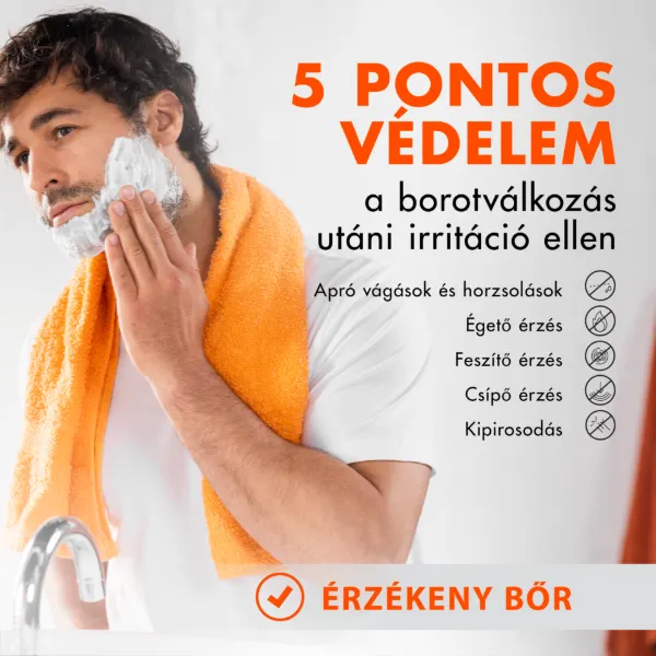 Gillette Fusion Borotvazselé Mandulaolajjal, Érzékeny Bőrre, 200ml termékhez kapcsolódó kép