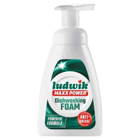 Ludwik Maxx Power koncentrált mosogatóhab 300 ml termékhez kapcsolódó kép