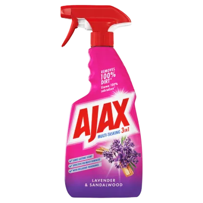 Ajax Relaxing Lavender & Sandalwood Univerzális Tisztítószer Spray 500ml termékhez kapcsolódó kép