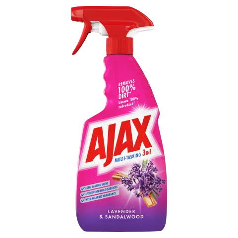Ajax Relaxing Lavender & Sandalwood Univerzális Tisztítószer Spray 500ml termékhez kapcsolódó kép