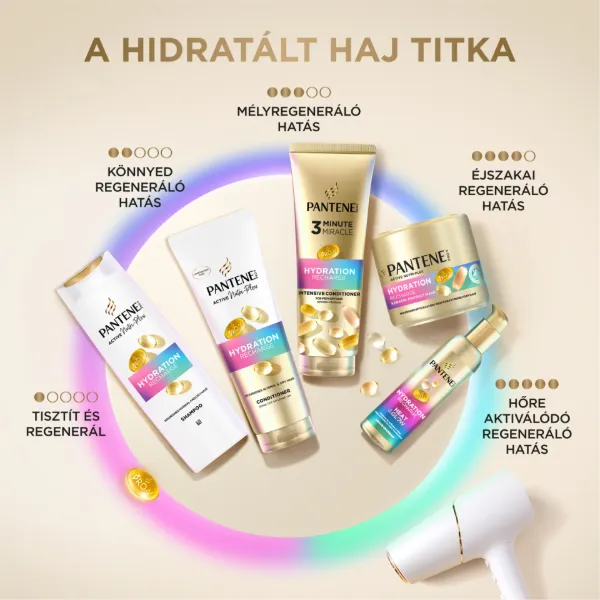 Pantene Pro-V Hydration Recharge Sampon 400ml Táplálja a Normál és Száraz Hajat termékhez kapcsolódó kép