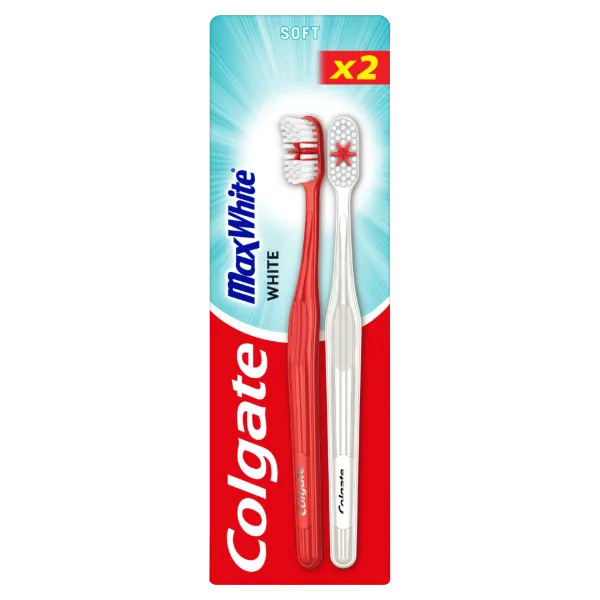 Colgate Max White lágy fogkefe 2 db termékhez kapcsolódó kép