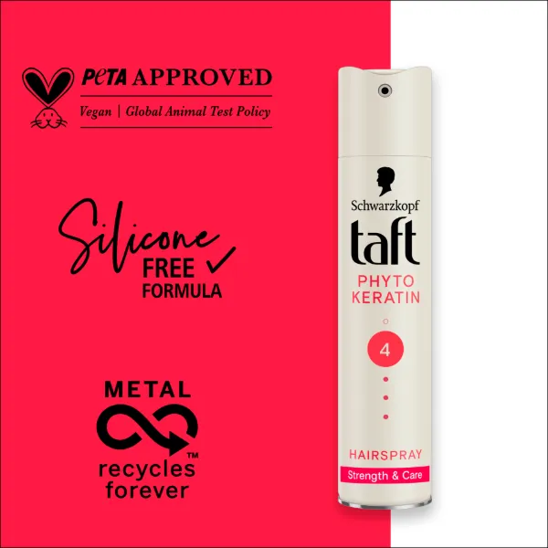 Taft Phyto-Keratin hajlakk minden hajtípusra 250 ml termékhez kapcsolódó kép