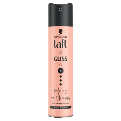 Taft X Gliss Holding me Strongly ápoló hajlakk minden hajtípusra 250 ml termékhez kapcsolódó kép