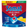 Somat Excellence Lemon Fresh gépi mosogatószer kapszula 88 db 1592,8 g termékhez kapcsolódó kép