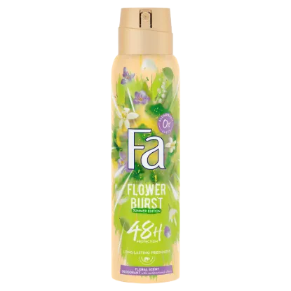 Fa Flower Burst deospray frissítő bazsarózsa, bazsalikom és borostyán illattal 150 ml termékhez kapcsolódó kép