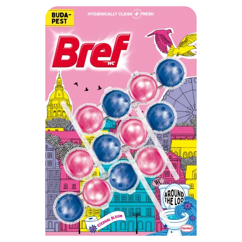 Bref Limited Edition Eternal Bloom WC-frissítő 3 x 50 g termékhez kapcsolódó kép