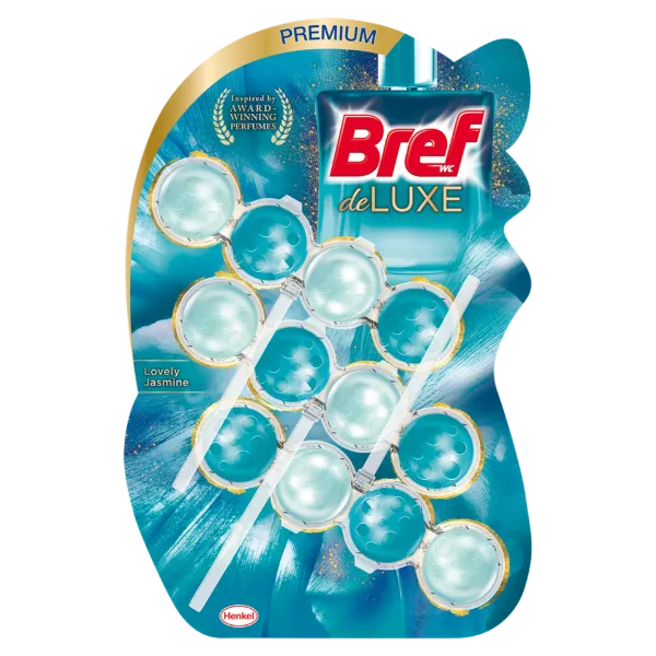 Bref DeLuxe Lovely Jasmine WC frissítő 3 x 50 g termékhez kapcsolódó kép