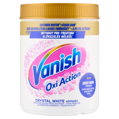 Vanish Oxi Action folteltávolító és fehérítő por 970 g termékhez kapcsolódó kép