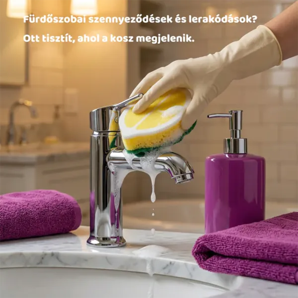 Vileda súrolószivacs 1db Punch Lemon, rugalmas termékhez kapcsolódó kép