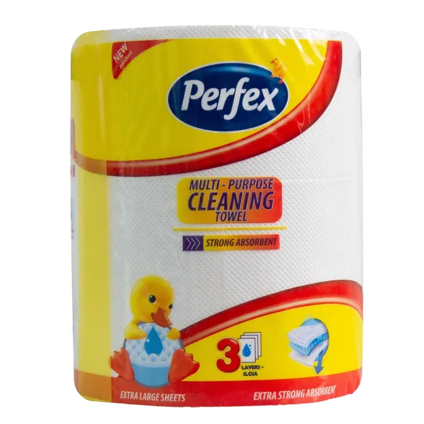 Boni Perfex papírtörlő 1 tekercs 3 réteg 180 lap Multi purpose termékhez kapcsolódó kép