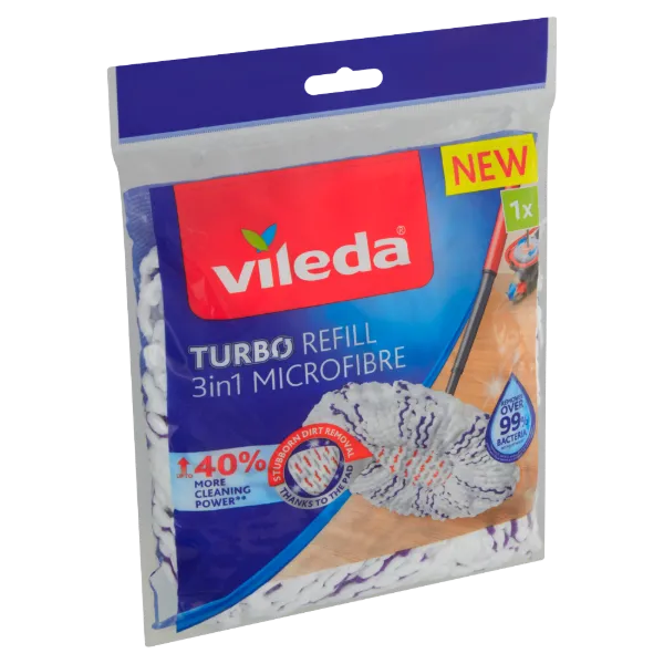 Vileda TURBO felmosó pótfej 3in1 termékhez kapcsolódó kép