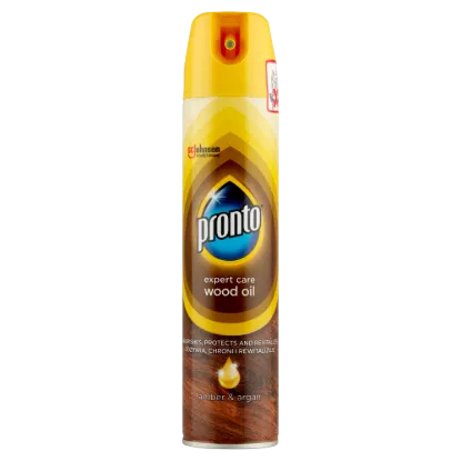 Pronto Expert Care Wood Oil bútorápoló aeroszol 250ml termékhez kapcsolódó kép