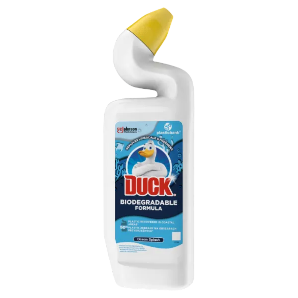 Duck WC-tisztító folyadék 750ml Biológiailag lebomló formula Ocean Splash termékhez kapcsolódó kép