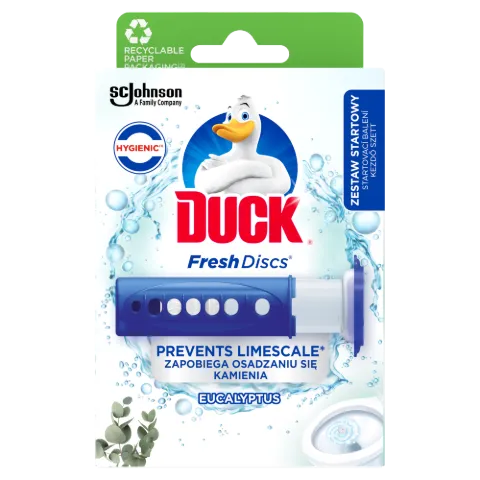 Duck Fresh Discs zselés WC-öblítő korong 36ml Eukaliptusz termékhez kapcsolódó kép