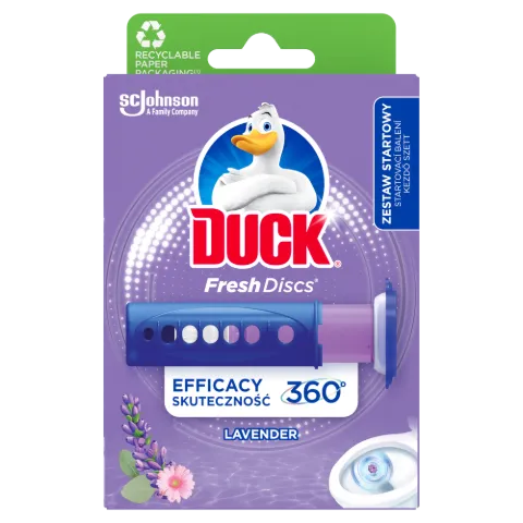 Duck Fresh Discs zselés WC-öblítő korong 36ml Levendula termékhez kapcsolódó kép