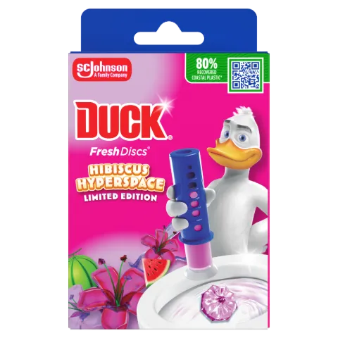 Duck Fresh Discs zselés WC-öblítő korong 36ml Hybiscus Hyperspace termékhez kapcsolódó kép