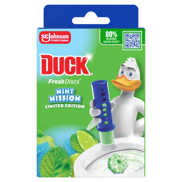 Duck Fresh Discs zselés WC-öblítő korong 36ml Mint Mission termékhez kapcsolódó kép